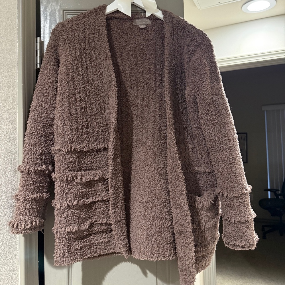 Barefoot Dreams CozyChic Boardwalk Cartigan size XS